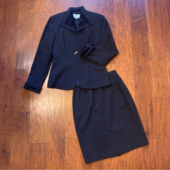 Laura Madrigano Vintage Wool Suit - Size 4 - Picture 11 of 11
